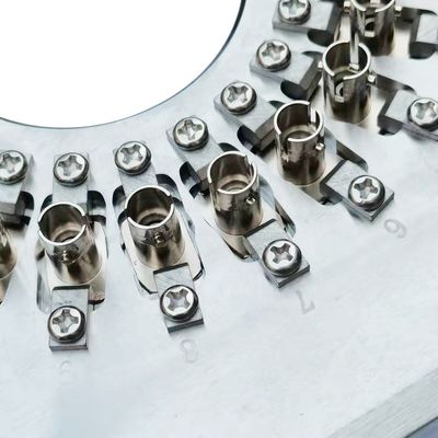 High Efficiency 12 Port ST UPC Polishing Fixture with 110*5mm Size and 3D Pass Rate ≥98% for Fiber Optic Connectors