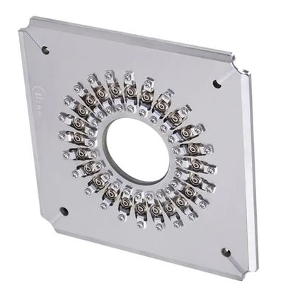 24 Port FC UPC Connector Polishing Fixture with High Stability and Good Surface Quality for Easy Jig Changes