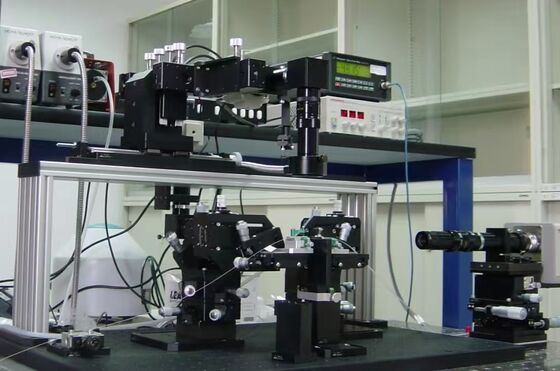 CLX Высокоточная ±0.1мкм Семиосевая система автоматического сопряжения оптических волокон с использованием ПЛК для оптической связи