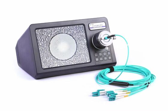 Chuanglixun CLX-MU9202 MPO Polarity Tester для 12/24/48 основных MPO/MTP волоконно-оптических патч-кабелей с анализом мощности и полярности 110V/220V