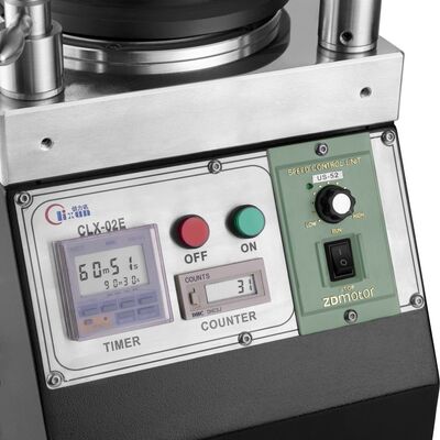 CLX-02E высокоточная оптоволоконная полировальная машина с мощностью 36 SC/52 LC и конструкцией из нержавеющей стали для использования на фабрике / лаборатории