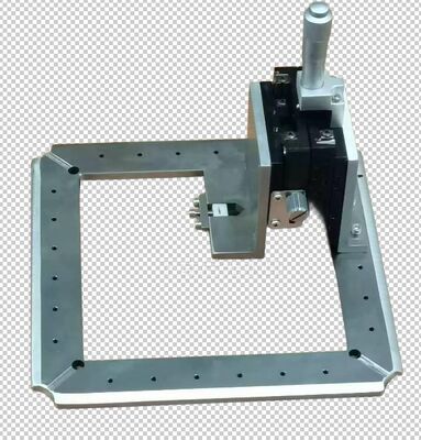 Stainless Steel S136 Optical Fiber Polishing Fixture with 2.5mm Ferrule Holder and 174x174x26mm Dimensions for FTTH Use