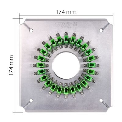 E2000/APC20 Пристановочная установка для полировки оптических волокон для использования в FTTH с конструкцией из нержавеющей стали S136