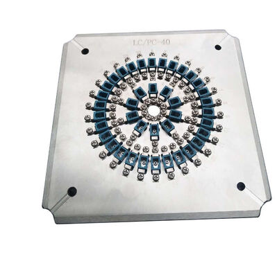 48 портов LC PC оптоволоконный полировщик с отвержденной нержавеющей сталью для высокоэффективной шлифовки