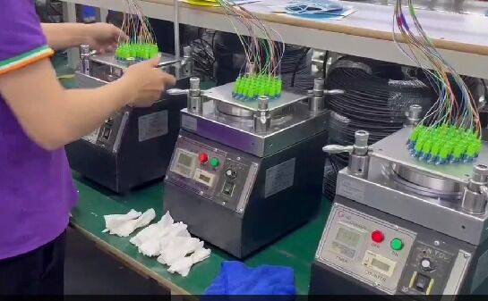 48 портов LC PC оптоволоконный полировщик с отвержденной нержавеющей сталью для высокоэффективной шлифовки