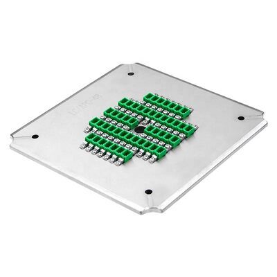 Универсальное LC APC 24-позиционное полировальное устройство с нержавеющей сталью S136 для высокоэффективного полирования оптическими волокнами