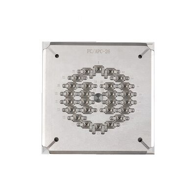 26 Порт-ФК APC оптоволоконная шлифовальная установка с закаленной нержавеющей сталью S136 и независимым сжатием