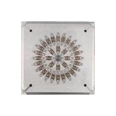 32 портов FC PC оптоволоконный соединитель полировки фиксатор с отвержденной нержавеющей стали S136 и IPC структуры