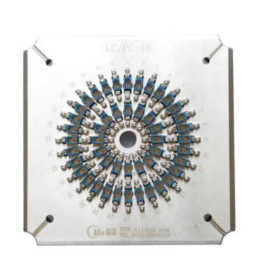 48 портов LC PC оптоволоконная шлифовальная установка с высокопрочной нержавеющей сталью S136 и потерей вставки ≤0,20 дБ