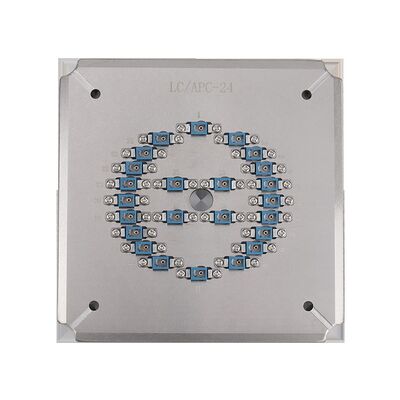 24-позиционный LC APC полировальный прибор из нержавеющей стали S136 для высококачественной полировки конечных поверхностей