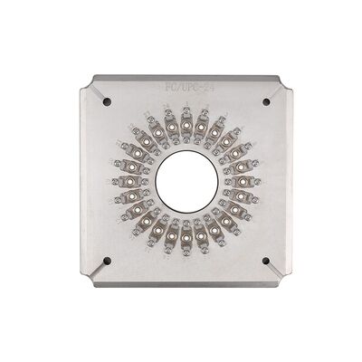 24-портный оптоволоконный полирующий джиг с 2,5 мм держателем и нержавеющей сталью S136