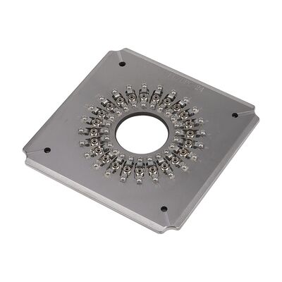 24 Порт-ФК UPC Оптические волокна для полировки с твердой нержавеющей сталью S136 для высокоэффективной полировки соединителей