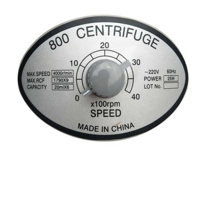 центрифуга машины производства гибкого провода волокна 400-4000Rpm настольная высокоскоростная