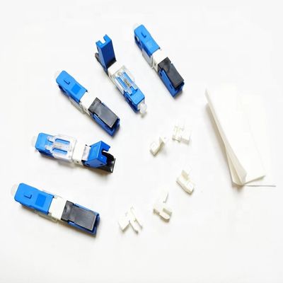 Соединители стекловолокна FTTH пластиковые, 2*3mm быстрое соединяют соединители оптического волокна