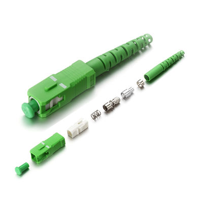 тип SC APC соединителей гибкого провода волокна 0.9mm 2.0mm 3.0mm для FTTX