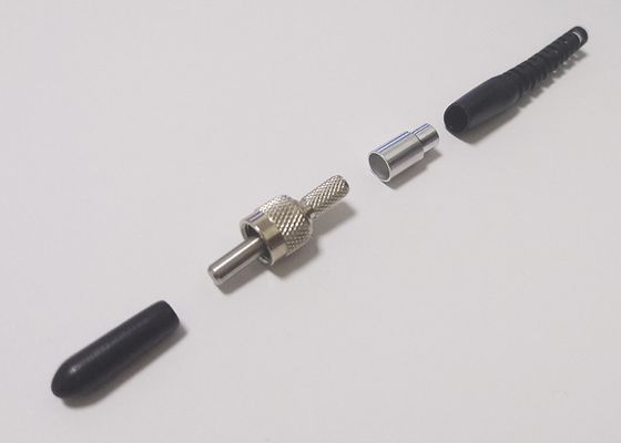 Соединители гибкого провода волокна Apc Upc медицинской промышленности с Ferrule металла