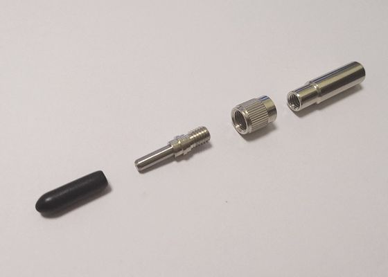 Соединители гибкого провода волокна Apc Upc медицинской промышленности с Ferrule металла