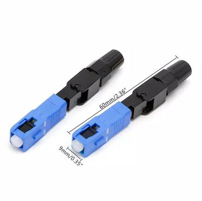 Соединители оптического волокна FTTH SM MM быстрые