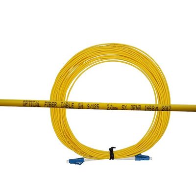 Сеть гибкого провода оптического волокна LC UPC SM привязывает Exchangeability 0.9mm/2.0mm/3.0mm хороший