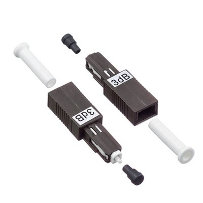 MU/UPC зафиксировало режим 1dB 25dB амортизатора оптического волокна Ftth соединителей одиночный